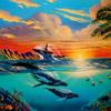 " HUMPBACKS IN PARADISE "
27" X 39"
LIMITED EDITION LITHOGRAPH