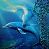        " DANCING DOLPHIN"
                   30" X 30"  
OIL ON CANVAS   SOLD
    