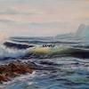               " LIVING SEA "
                   17" X 34"
     OIL ON CANVAS       SOLD